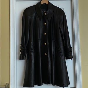 Santagostino Women’s leather jacket size Medium